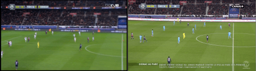 La ligne haute des Marseillais, tranche avec celles des habituels visiteurs du Parc.